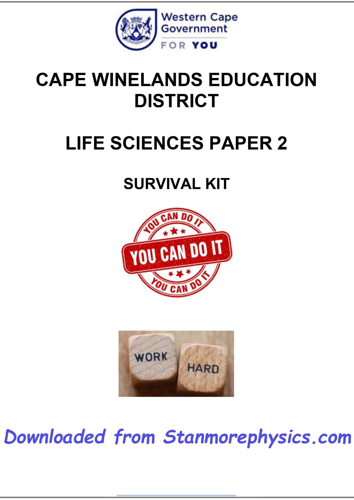 Life Sciences Grade 12 STANMORE SECONDARY Life sciences grade 12 stanmore secondary