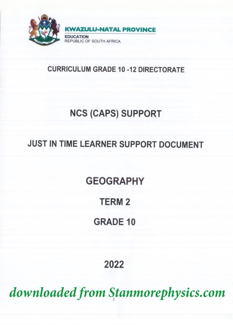 geography grade 10 essay rubric