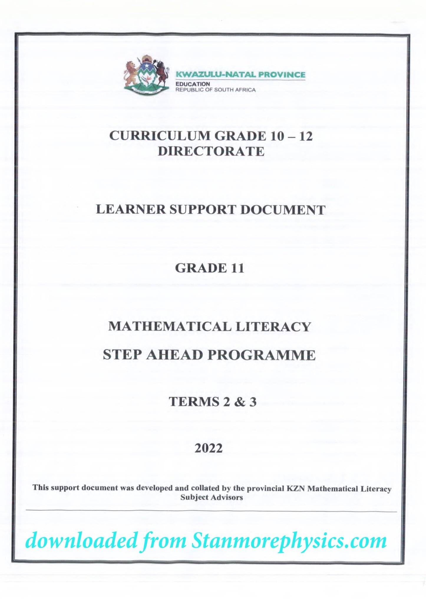 maths-literacy-exam-papers-and-study-notes-for-grade-11