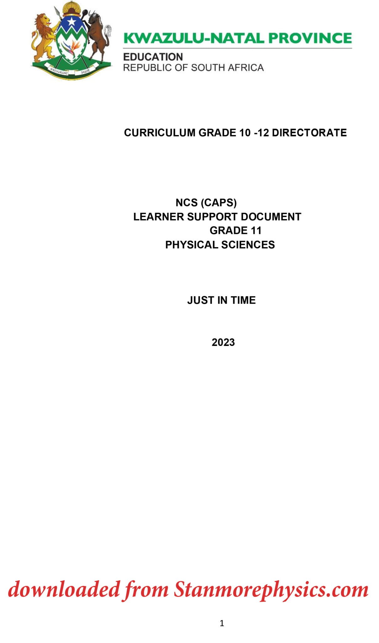 study-notes-physical-science-grade-11-stanmore-secondary