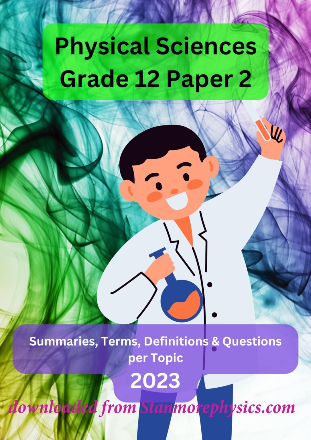 Study Notes Physical Science Grade 12 - STANMORE SECONDARY