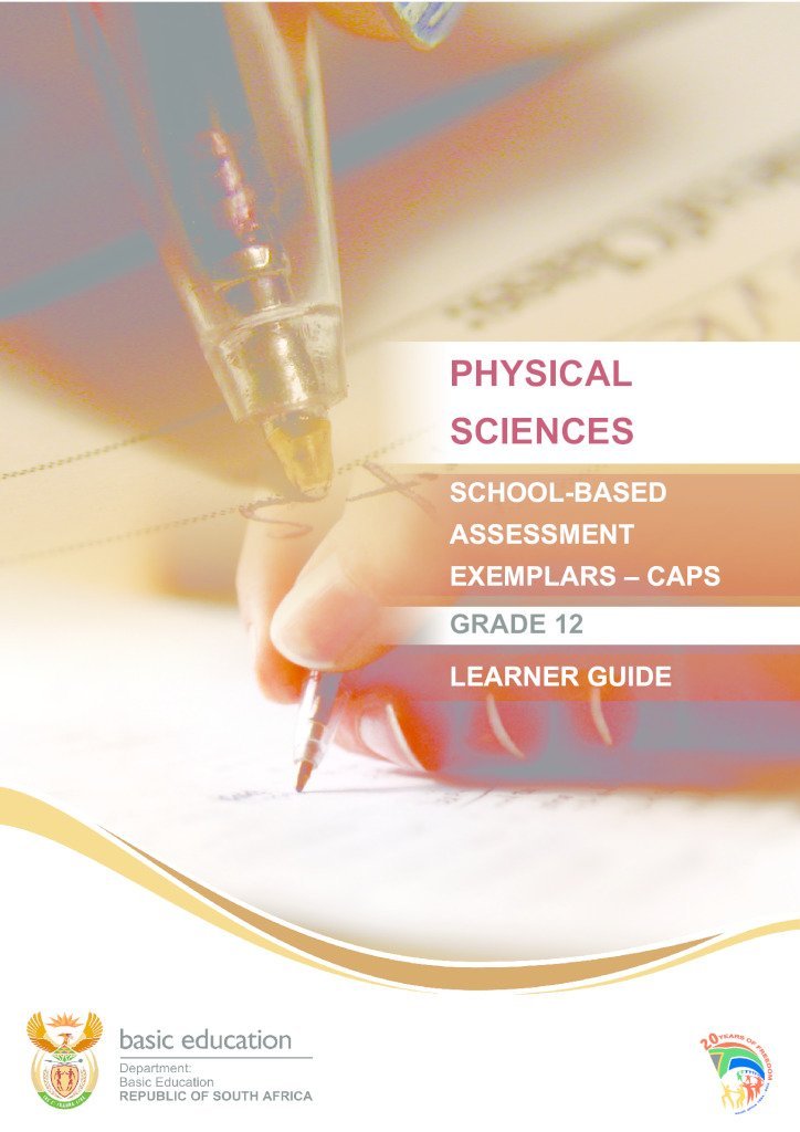 Study Notes Physical Science Grade 12 - STANMORE SECONDARY